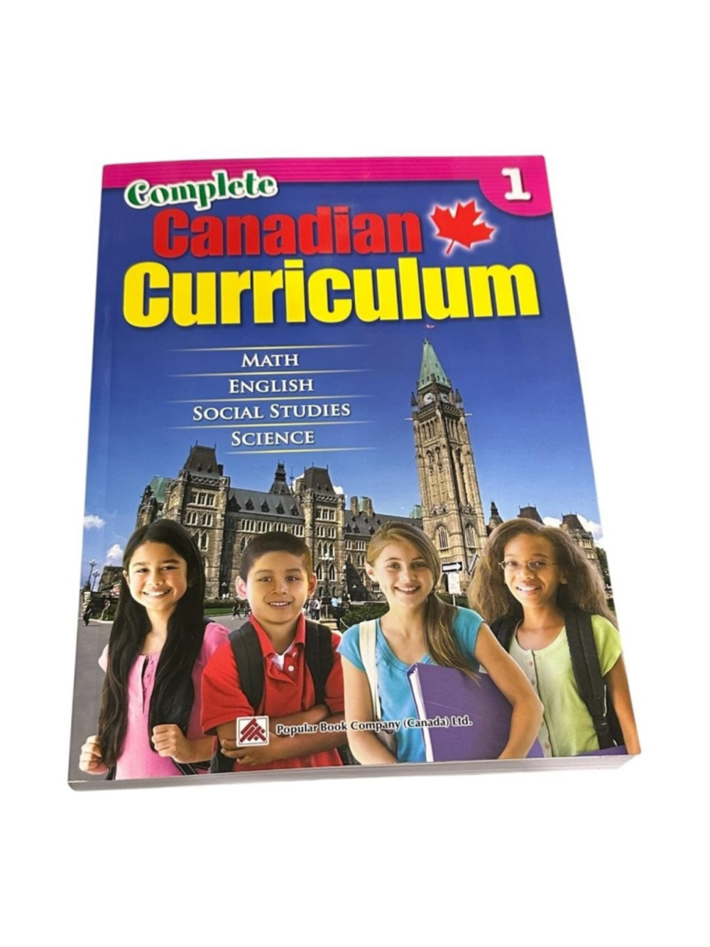 Complete Canadian Curriculum Grade 1 Popular Book Company Softcover Workbook